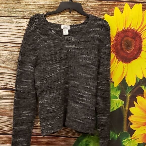 Fioreblu long sleeve pullover 28% wool sweater XL - Picture 2 of 5